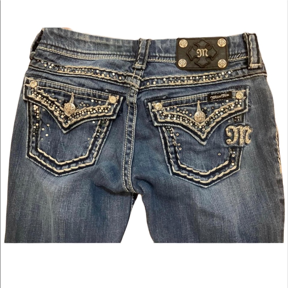 MISS ME JEANS Bootcut Diamond Studs FREE SHIPPING